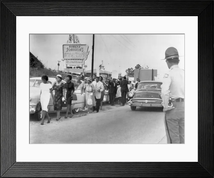 Framed Print : Integration in Raleigh Framed Print : Integration in Raleigh