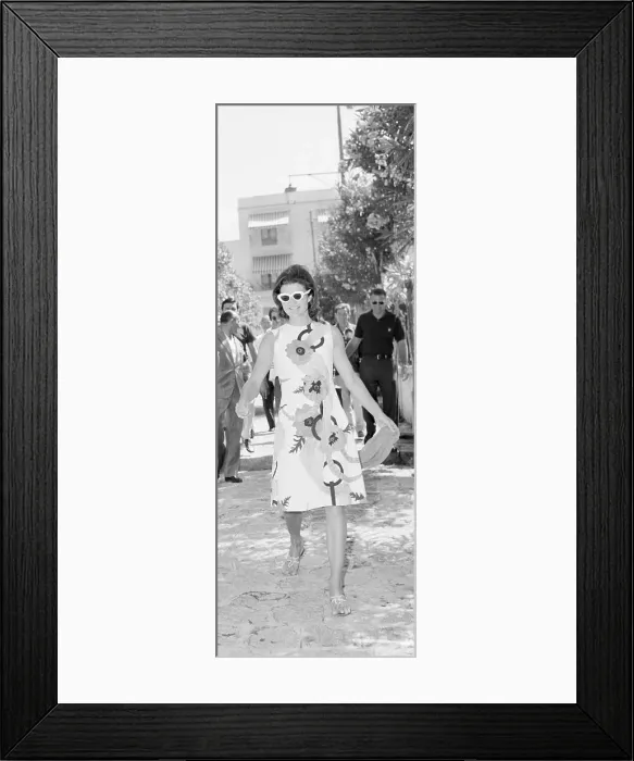 Framed Print : Portrait of Jacqueline Kennedy Framed Print : Portrait of Jacqueline Kennedy
