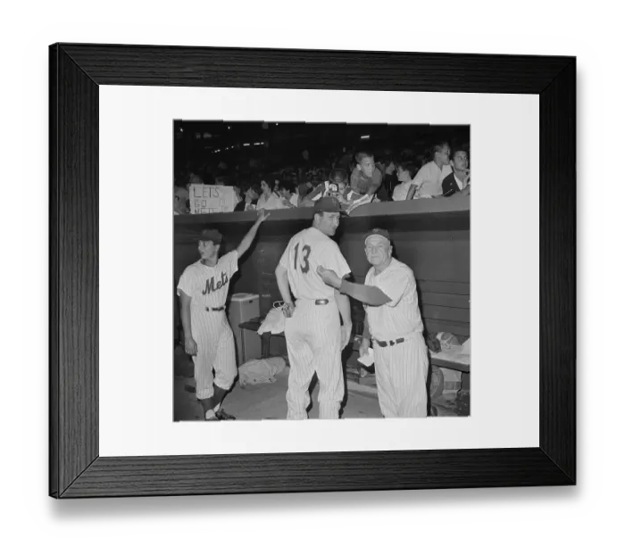 Framed Print : Roger Craig Speaking with Casey Stengel Framed Print : Roger Craig Speaking with Casey Stengel