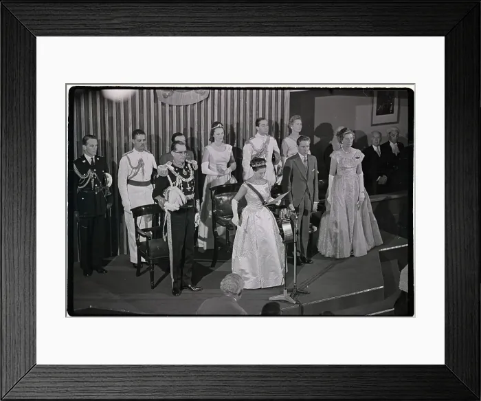 Framed Print : Princess Margaret Opens First Jamaican Parliament Framed Print : Princess Margaret Opens First Jamaican Parliament