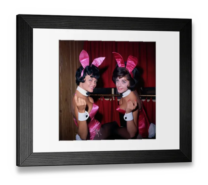 Framed Print : Bunny Hostesses at New York Playboy Club Framed Print : Bunny Hostesses at New York Playboy Club