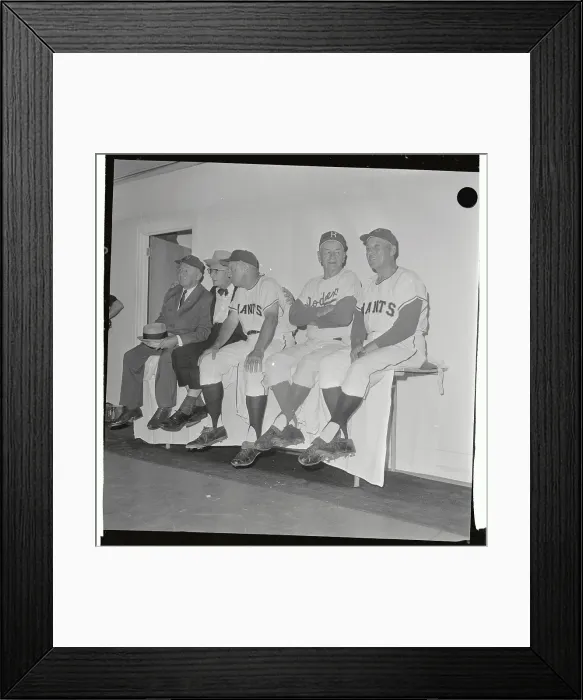 Framed Print : Portraits of Baseball Hall of Famers Framed Print : Portraits of Baseball Hall of Famers