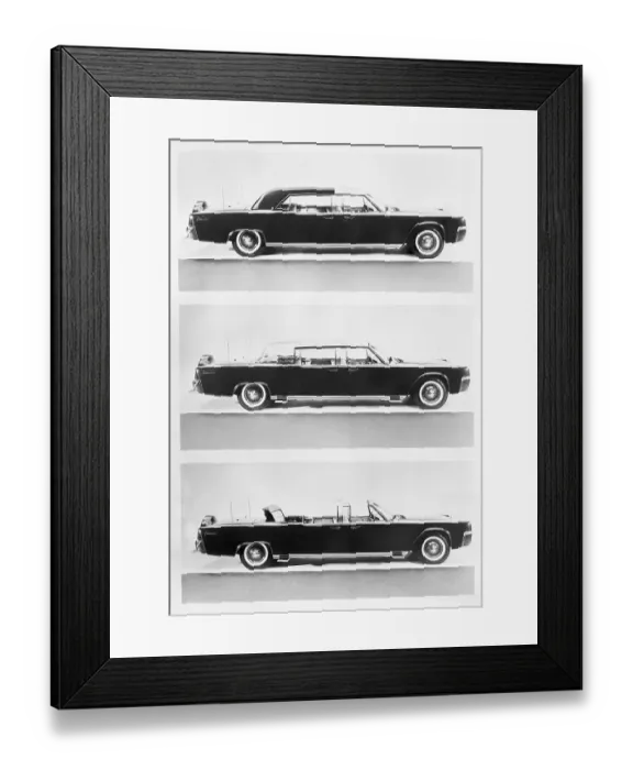 Framed Print : New Presidential Continental Framed Print : New Presidential Continental