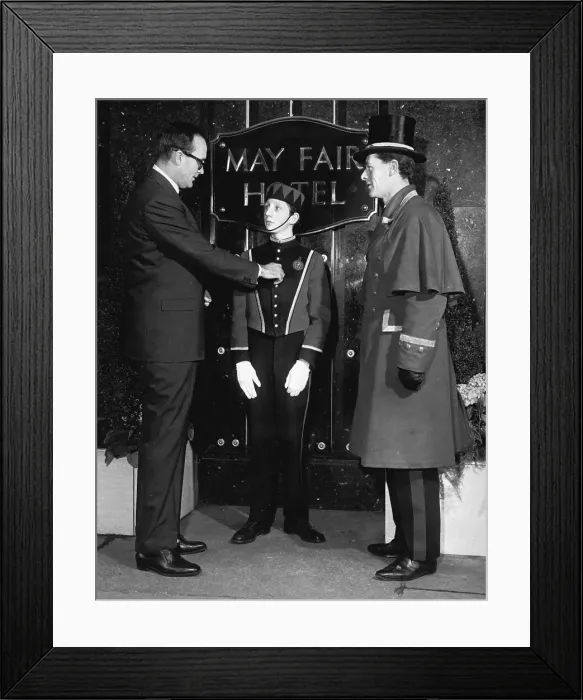 Framed Print : Gatty Okayin Pageboy's Uniform Framed Print : Gatty Okayin Pageboy's Uniform