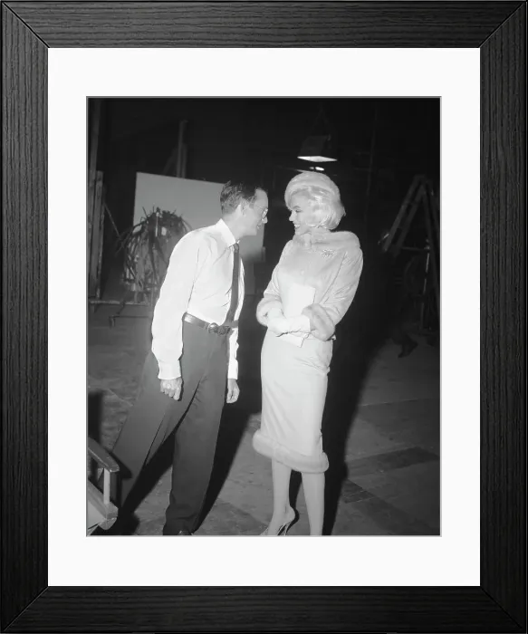 Framed Print : Actress Marilyn Monroe Co-Starring in Somethings got to give Framed Print : Actress Marilyn Monroe Co-Starring in Somethings got to give