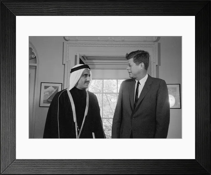 Framed Print : President Kennedy Meeting with Ambassador Framed Print : President Kennedy Meeting with Ambassador