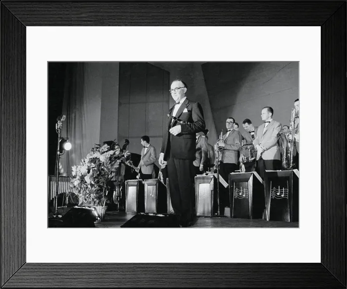 Framed Print : Benny Goodman Playing in Moscow Framed Print : Benny Goodman Playing in Moscow