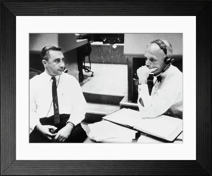 Framed Print : Astronauts Virgil Grissom and John Glenn Framed Print : Astronauts Virgil Grissom and John Glenn