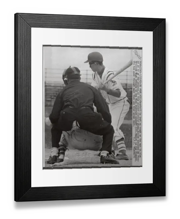Framed Print : High School Baseball Game Framed Print : High School Baseball Game