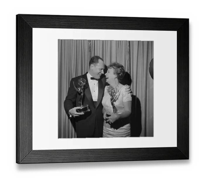 Framed Print : E.G. Marshall and Shirley Booth