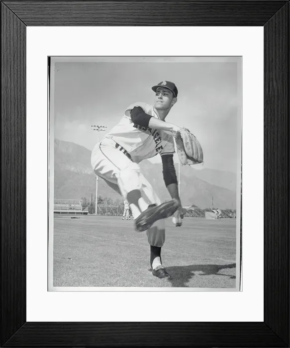 Framed Print : Pitcher Bob Bo Belinsky Framed Print : Pitcher Bob Bo Belinsky