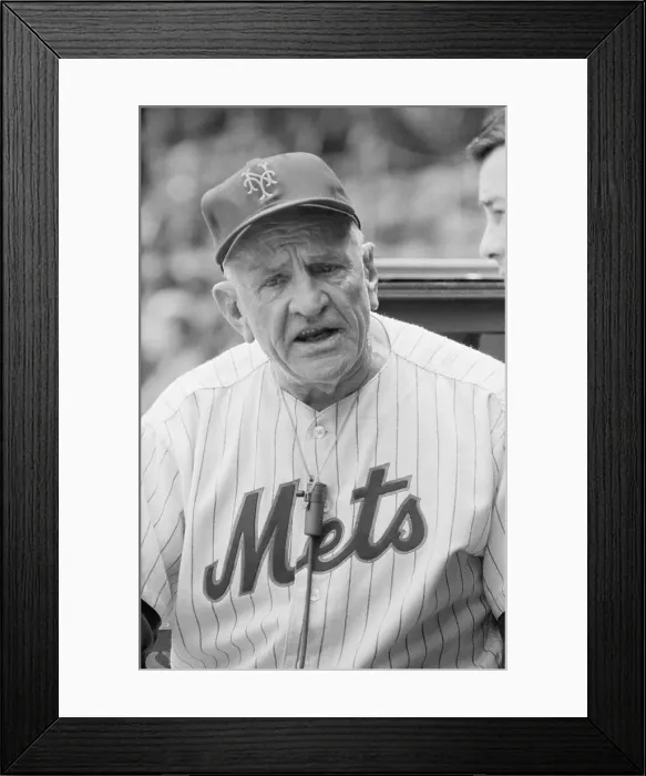 Framed Print : Mets Manager Casey Stengel Framed Print : Mets Manager Casey Stengel