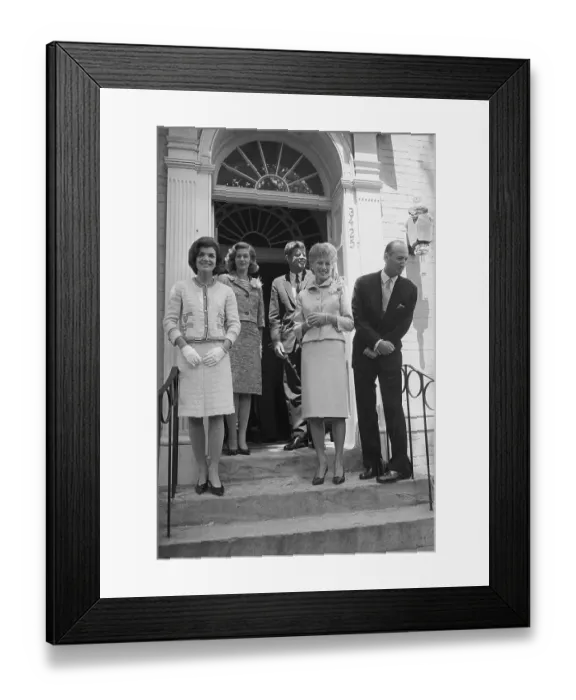 Framed Print : Angier Biddle Duke's Wedding Reception