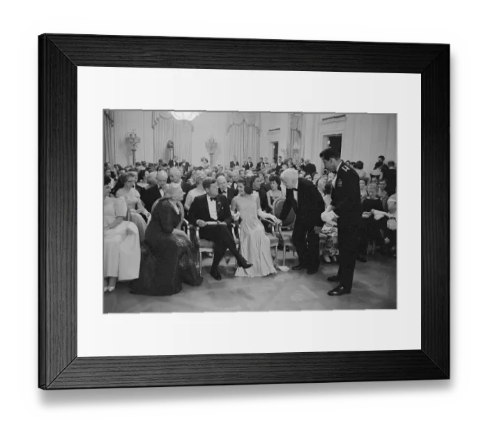 Framed Print : Kennedys Honor Nobel Prize Winners at White House Framed Print : Kennedys Honor Nobel Prize Winners at White House