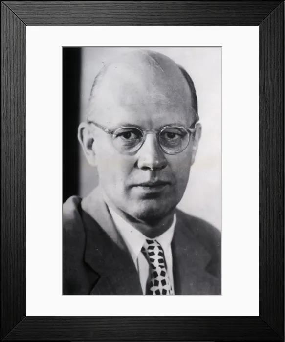 Framed Print : Professor Frederick Seitz Framed Print : Professor Frederick Seitz