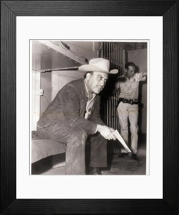 Framed Print : Marcantonia Diaz-Infante Sits in Jail Framed Print : Marcantonia Diaz-Infante Sits in Jail