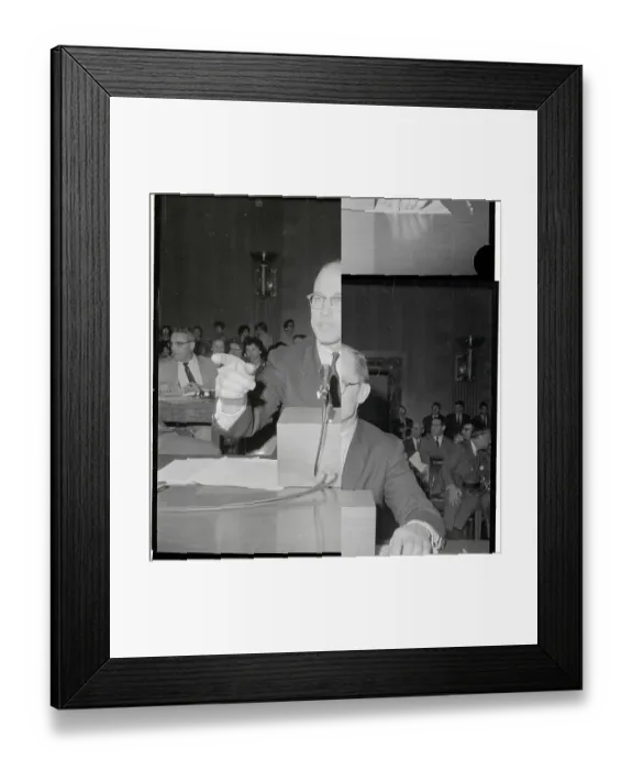 Framed Print : General Byron Testifying Framed Print : General Byron Testifying