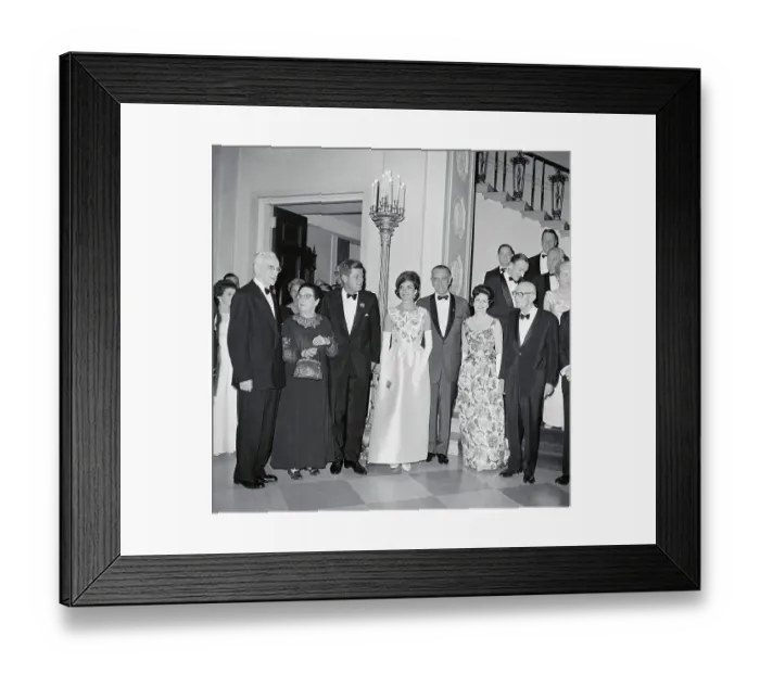 Framed Print : Portrait of Congressional Leaders and Their Wives Framed Print : Portrait of Congressional Leaders and Their Wives