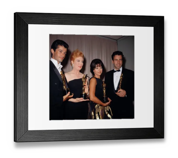 Framed Print : Winners at 1962 Academy Awards Framed Print : Winners at 1962 Academy Awards