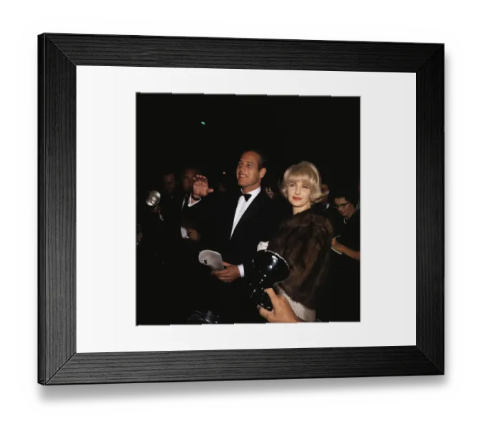 Framed Print : Portrait of Joanne Woodward and Paul Newman Framed Print : Portrait of Joanne Woodward and Paul Newman