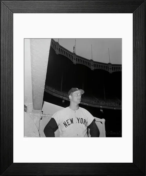 Framed Print : Roger Maris Waist-Up In Training Uniform Framed Print : Roger Maris Waist-Up In Training Uniform