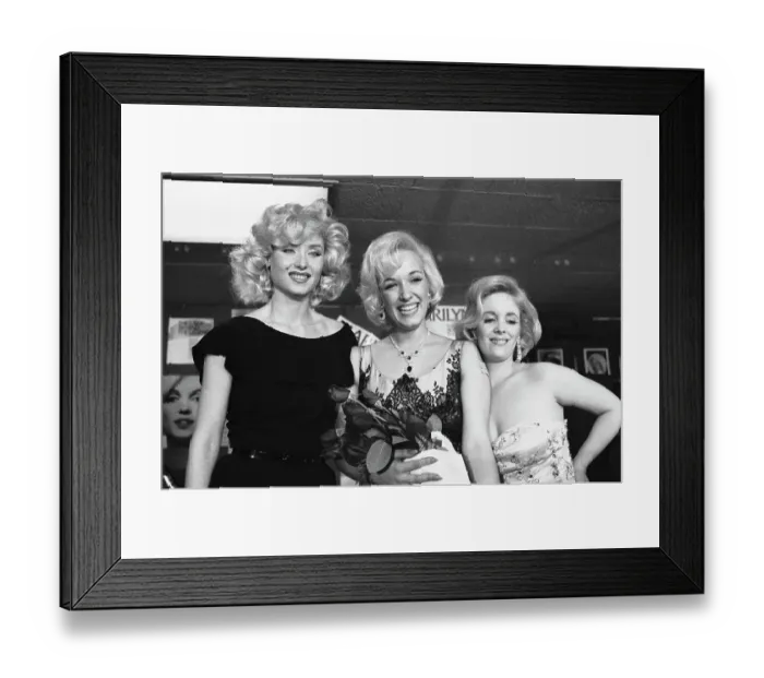 Framed Print : Marilyn Monroe Look-Alike Conference Framed Print : Marilyn Monroe Look-Alike Conference