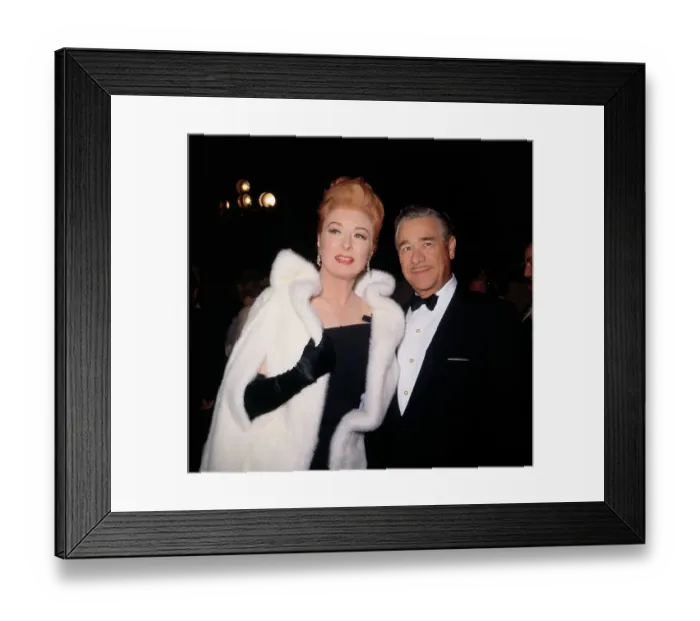 Framed Print : Greer Garson and Husband Framed Print : Greer Garson and Husband