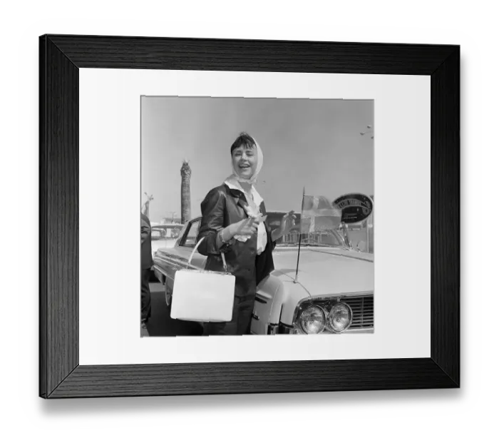 Framed Print : Portrait of Harriet Anderson Framed Print : Portrait of Harriet Anderson