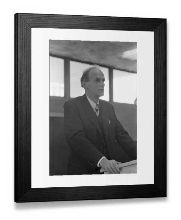 Framed Print : Professor Paul Adrien Maurice Dirac