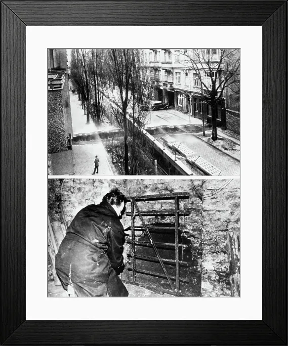 Framed Print : A Tunnel to Freedom from East Berlin Framed Print : A Tunnel to Freedom from East Berlin