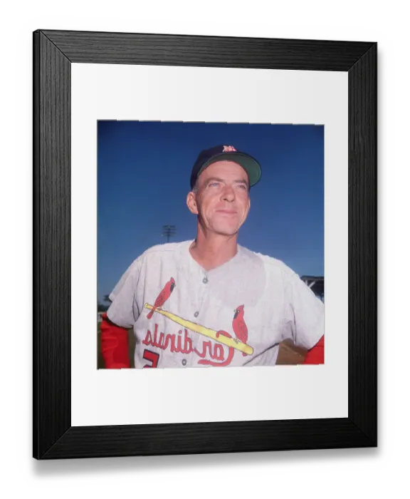 Framed Print : Cardinals Johnny Keane Posing in Uniform Framed Print : Cardinals Johnny Keane Posing in Uniform