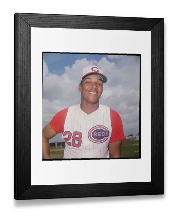 Framed Print : Portrait of Vada Pinson Framed Print : Portrait of Vada Pinson