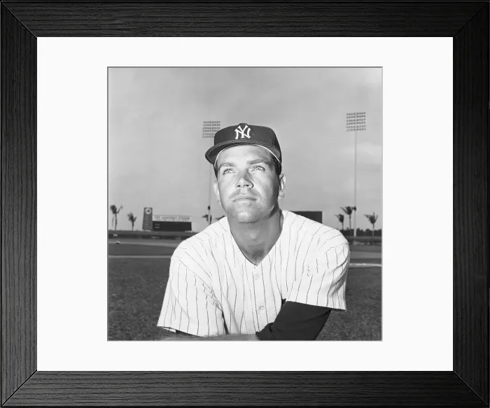 Framed Print : Portrait of Bobby Richardson Framed Print : Portrait of Bobby Richardson