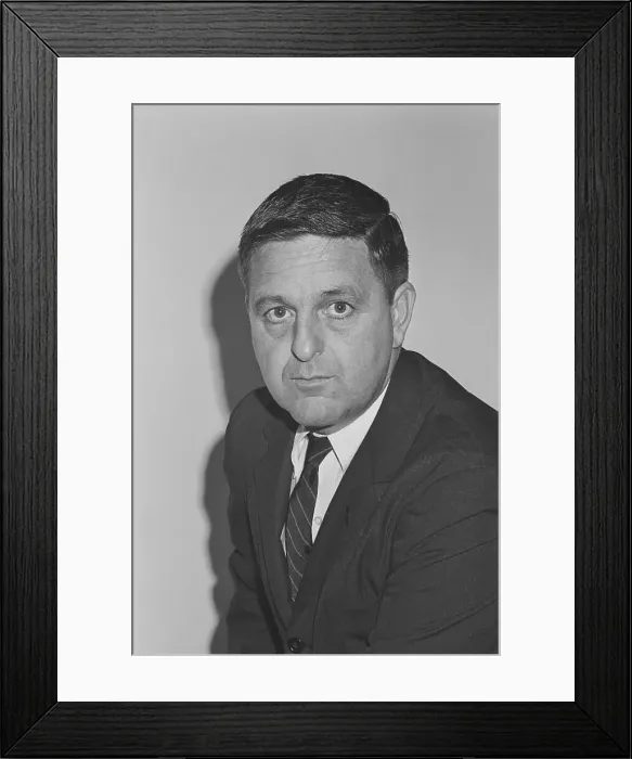 Framed Print : Photographer and UPI Manager Charles J. McCarthy Framed Print : Photographer and UPI Manager Charles J. McCarthy