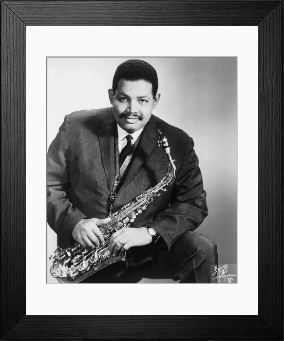 Framed Print : Jazz Saxophonist Julian Cannonball Adderley Framed Print : Jazz Saxophonist Julian Cannonball Adderley