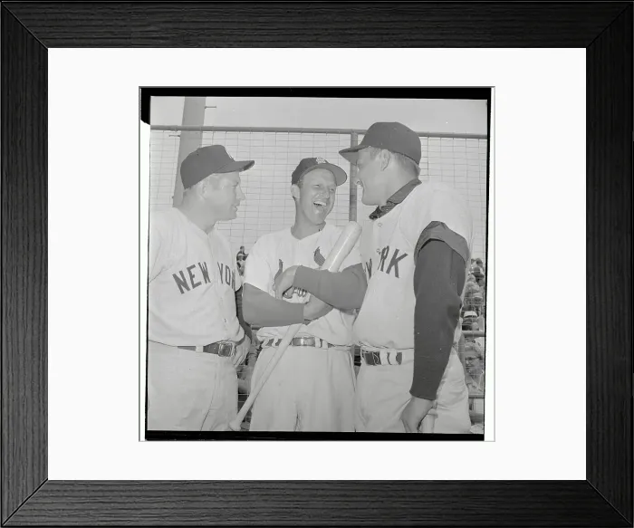Framed Print : Mickey Mantle, Stan Musial, Roger Maris Framed Print : Mickey Mantle, Stan Musial, Roger Maris