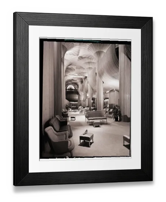 Framed Print : Interior of I. Miller Salon Framed Print : Interior of I. Miller Salon