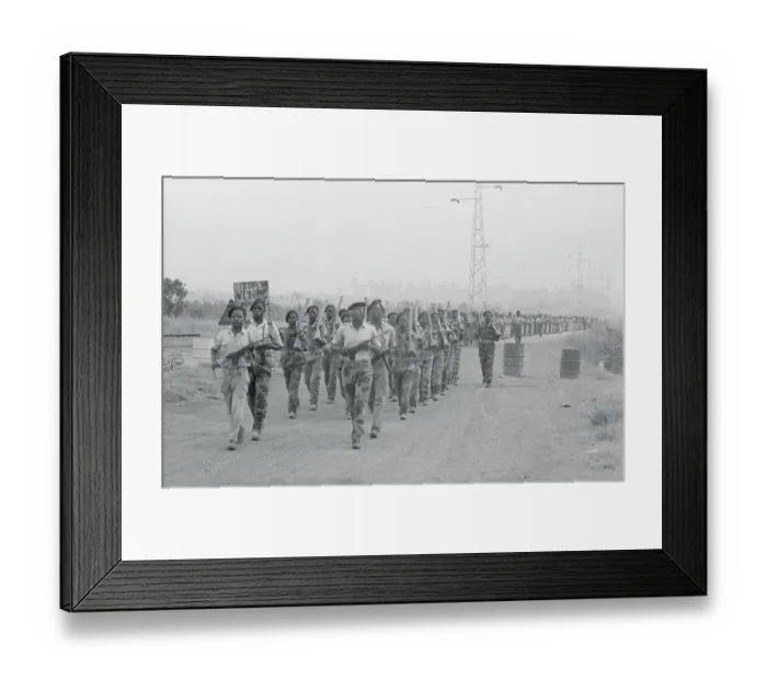 Framed Print : Soldiers Marching at Republic of Katanga Framed Print : Soldiers Marching at Republic of Katanga