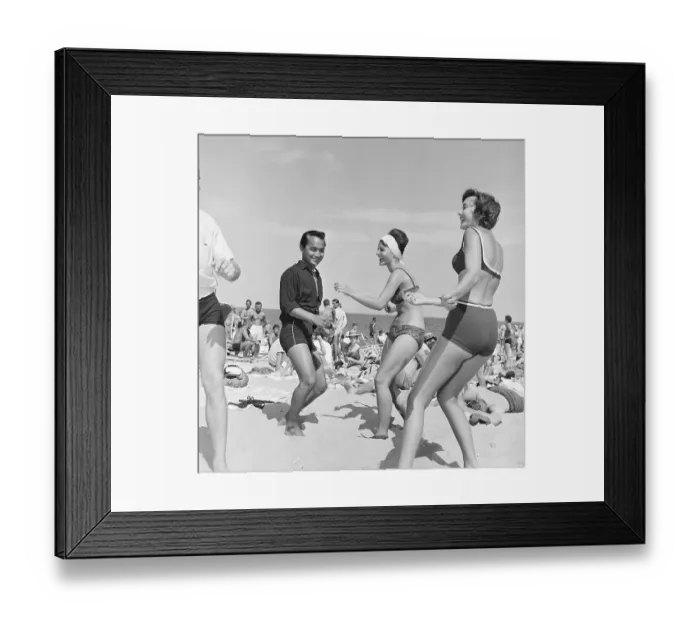 Framed Print : College Students Dance the Twist Framed Print : College Students Dance the Twist