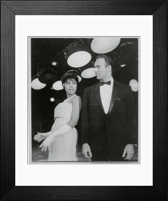 Framed Print : Diahann Carroll and Richard Kiley in No Strings Framed Print : Diahann Carroll and Richard Kiley in No Strings