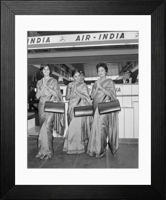 Framed Print : Three Women Dressed In India's Traditional Clothing Framed Print : Three Women Dressed In India's Traditional Clothing