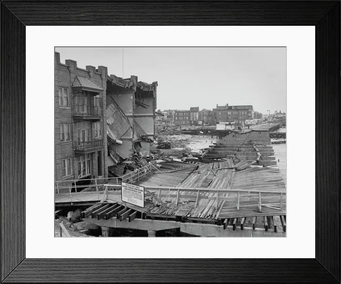 Framed Print : Storm Damage Framed Print : Storm Damage