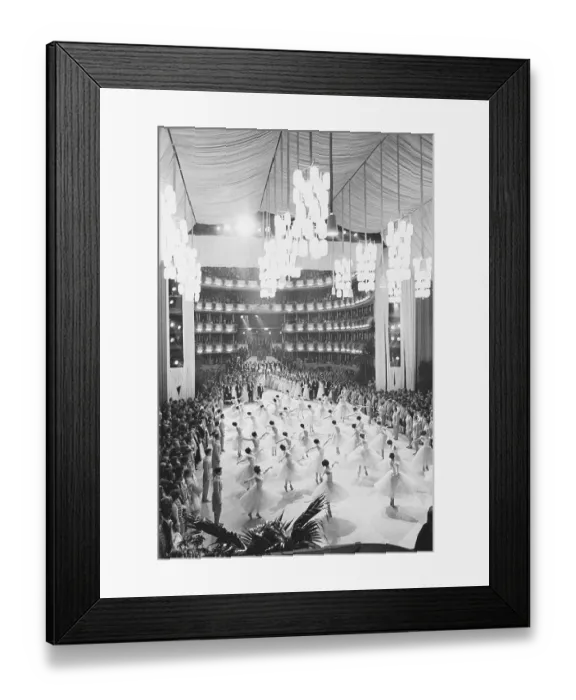Framed Print : Overview of Vienna Opera Ball Framed Print : Overview of Vienna Opera Ball
