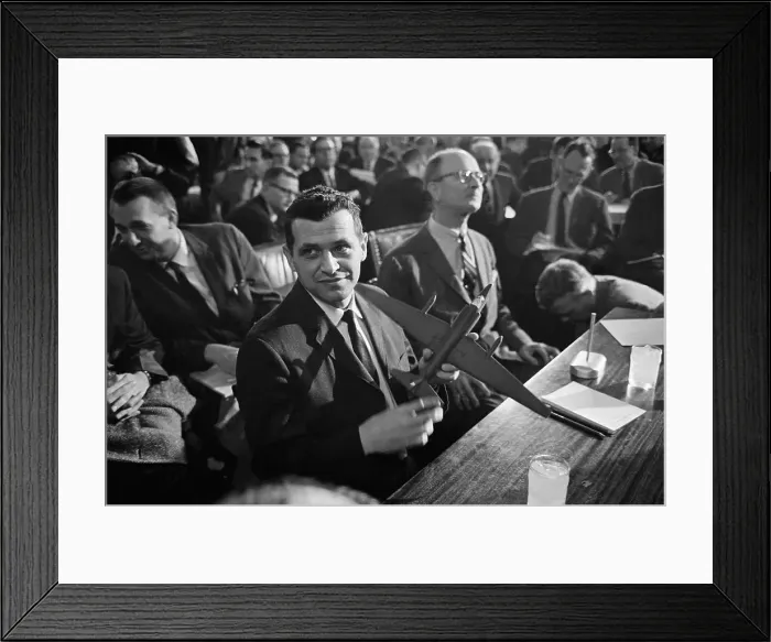 Framed Print : Francis Gary Powers Testifying Before Senate Committee Framed Print : Francis Gary Powers Testifying Before Senate Committee