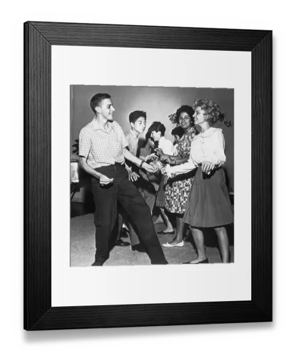 Framed Print : Ecuadorian Student Do The Twist Framed Print : Ecuadorian Student Do The Twist