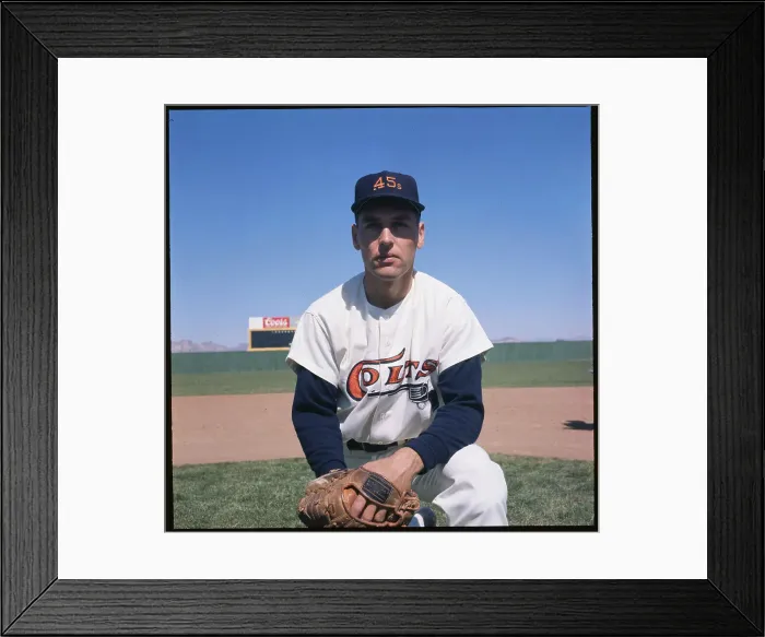 Framed Print : Portrait of Bob Lillis Framed Print : Portrait of Bob Lillis