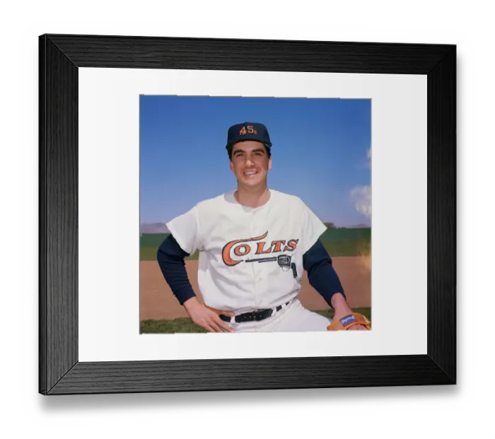Framed Print : Portrait of Bob Aspromonte Framed Print : Portrait of Bob Aspromonte