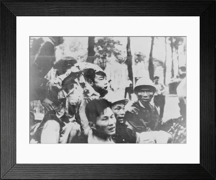 Framed Print : Bombing Victims in Saigon Framed Print : Bombing Victims in Saigon