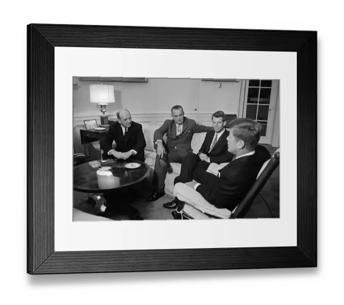 Framed Print : Robert Kennedy After Goodwill Tour Framed Print : Robert Kennedy After Goodwill Tour