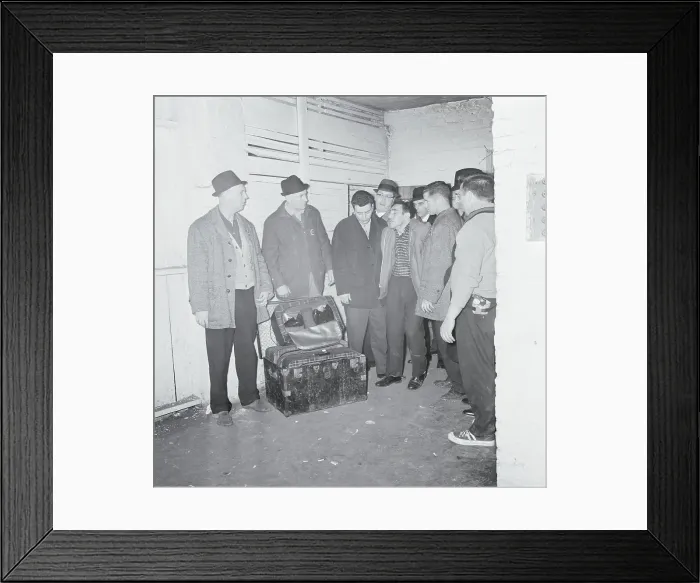Framed Print : Detectives Arresting Anthony Fuca Framed Print : Detectives Arresting Anthony Fuca